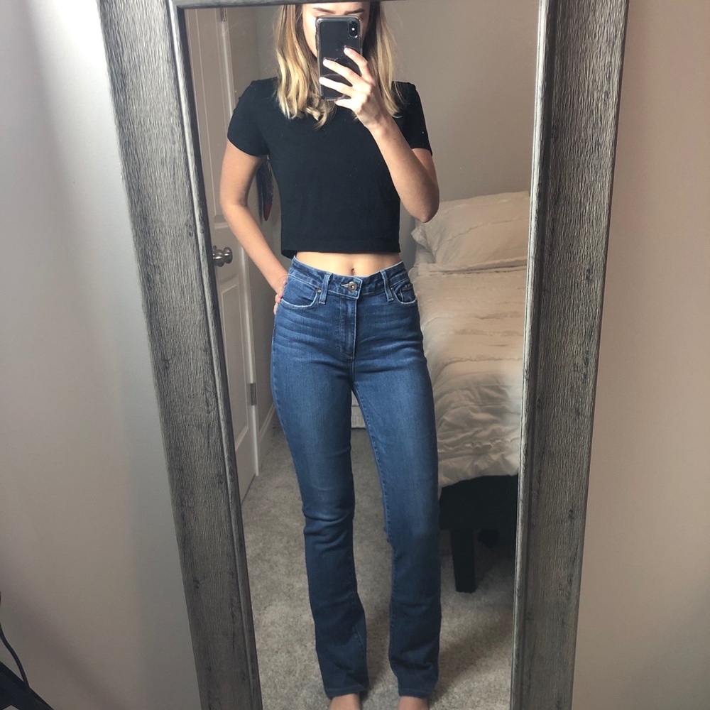 PAIGE Manhattan High rise jeans